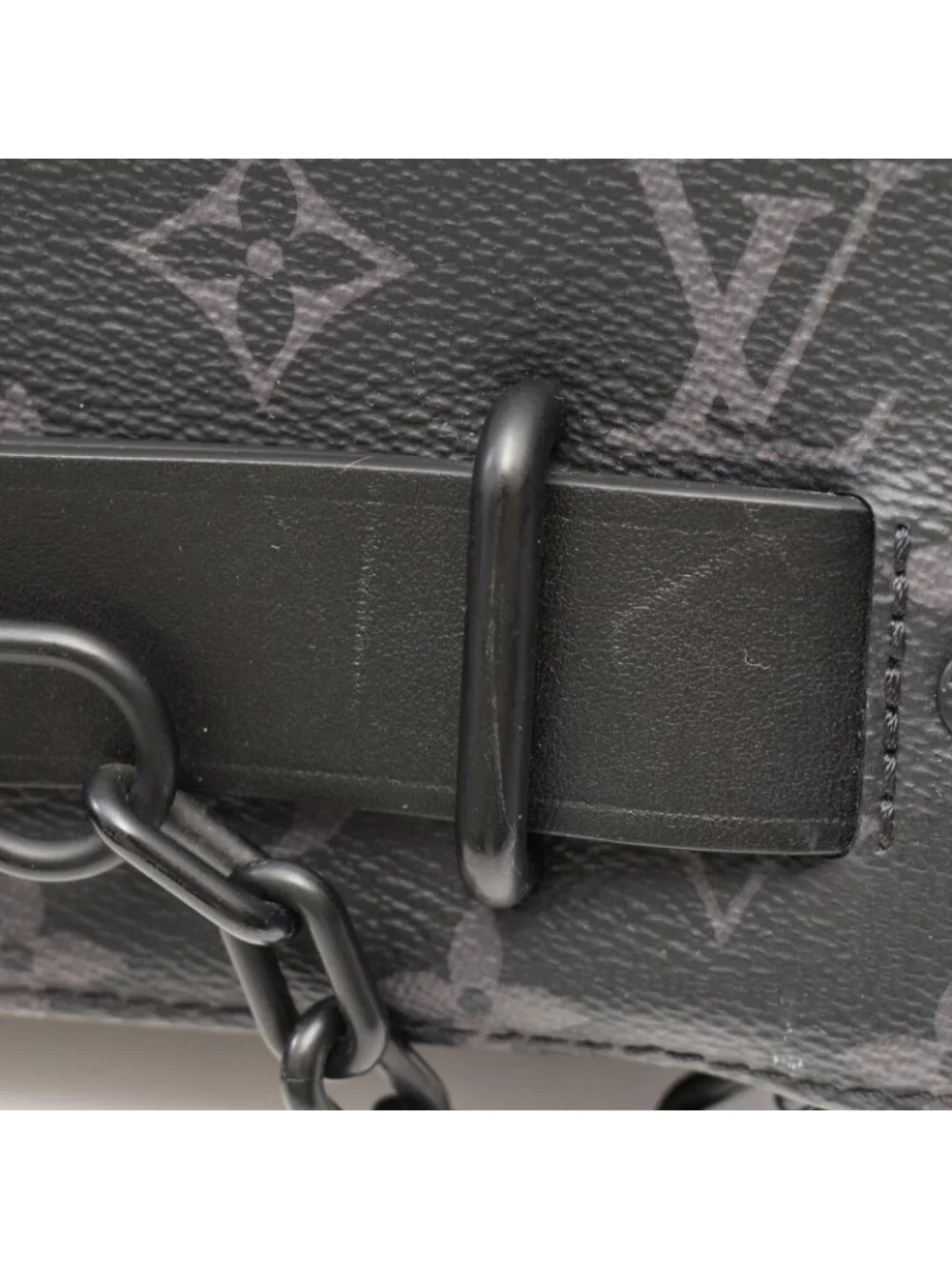 Louis Vuitton Shoulder Bag Steamer Messenger Canvas Leather